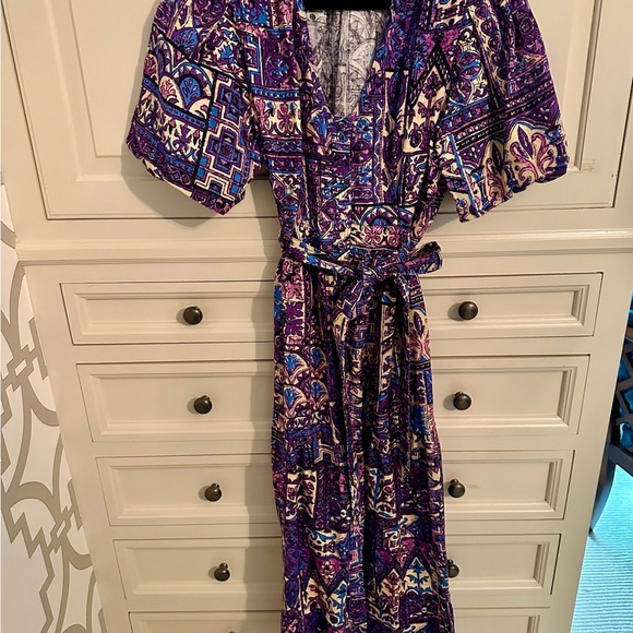 NWOT Marie Oliver purple Natalie dress small - Picture 3 of 7